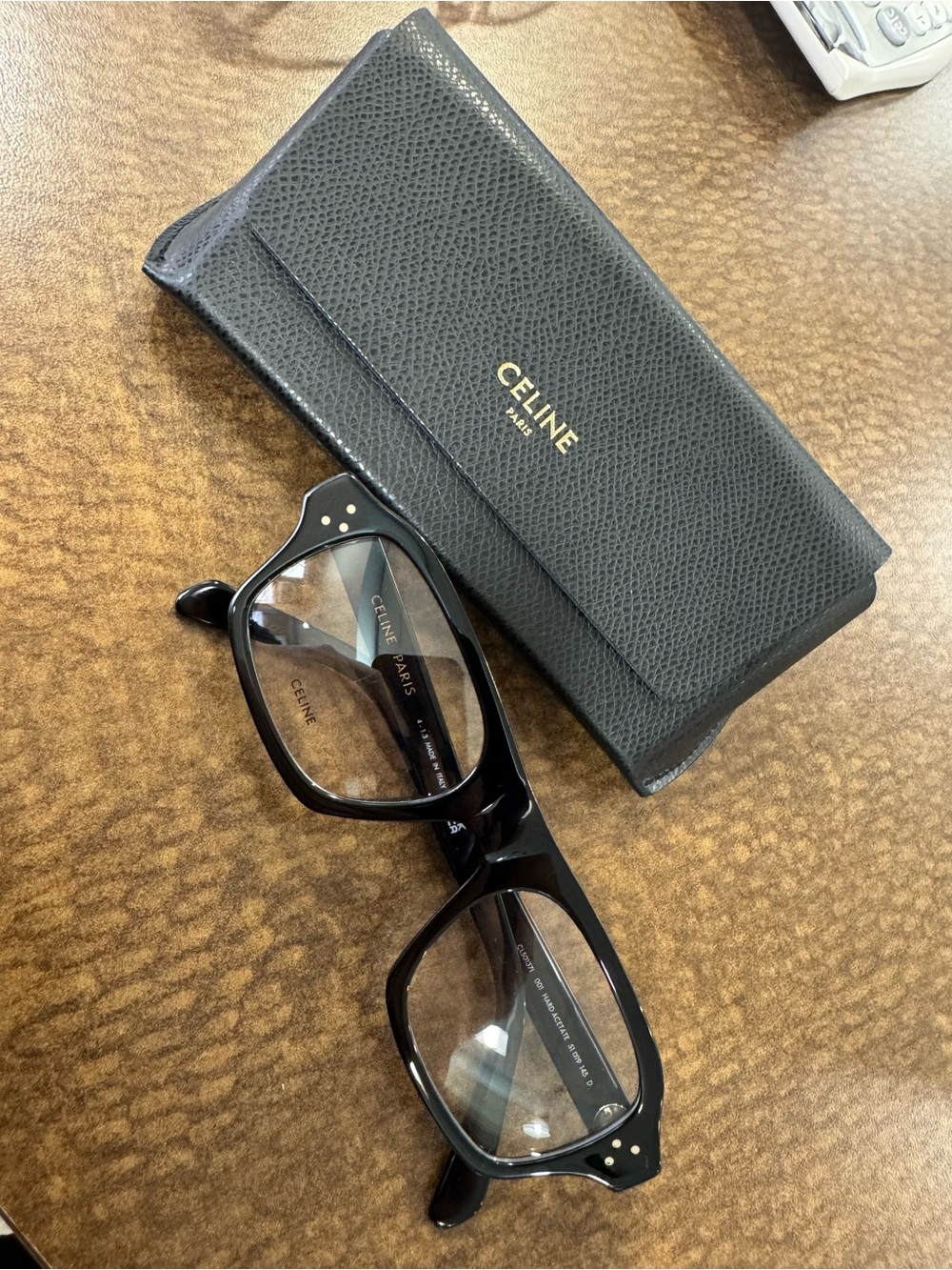 Original CELINE Women’s Black RX Eyeglasses